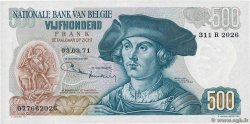 500 Francs BELGIQUE 1971 P.135b