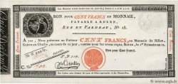 100 Francs FRANCE  1803 PS.246a SPL+