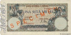 100000 Lei Spécimen ROMANIA  1945 P.058s