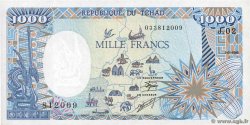 1000 Francs CHAD  1985 P.10Aa