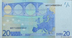 20 Euro EUROPE  2002 P.16d pr.NEUF