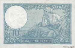 10 Francs MINERVE modifié FRANCE  1939 F.07.12 XF+