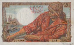 20 Francs PÊCHEUR FRANCE  1942 F.13.04 pr.NEUF