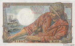 20 Francs PÊCHEUR FRANCE  1947 F.13.11 XF+