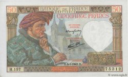 50 Francs JACQUES CŒUR FRANCE 1942 F.19.18