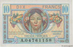 10 Francs TRÉSOR FRANÇAIS FRANCE  1947 VF.30.01 XF+