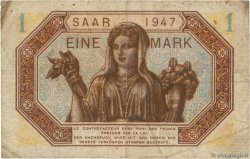 1 Mark SARRE FRANCE  1947 VF.44.01 F