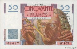 50 Francs LE VERRIER FRANCE  1948 F.20.10 SUP+