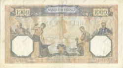 1000 Francs CÉRÈS ET MERCURE type modifié FRANCE  1940 F.38.45 TTB+