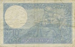 10 Francs MINERVE modifié FRANCE  1940 F.07.23 TB