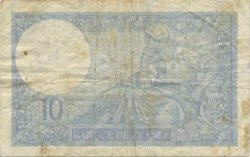 10 Francs MINERVE modifié FRANCE  1940 F.07.25 TB