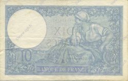 10 Francs MINERVE modifié FRANCE  1941 F.07.30 VF+