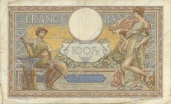 100 Francs LUC OLIVIER MERSON grands cartouches FRANCE  1928 F.24.07 TB