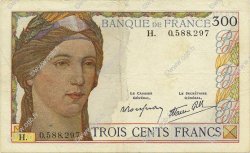 300 Francs FRANCE  1938 F.29.01 TTB à SUP