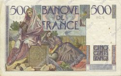500 Francs CHATEAUBRIAND FRANCE  1945 F.34.02 TTB+