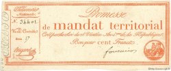 100 Francs FRANCE  1796 Ass.60b SUP