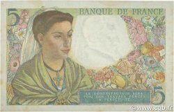 5 Francs BERGER FRANCE  1943 F.05.03 SUP