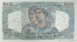 1000 Francs MINERVE ET HERCULE FRANCE  1945 F.41.07 pr.NEUF