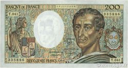 200 Francs MONTESQUIEU FRANCE  1986 F.70.06 TTB+