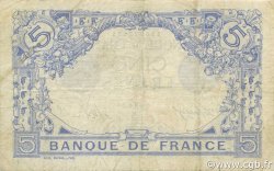 5 Francs BLEU FRANCE  1916 F.02.36 TB à TTB