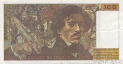 100 Francs DELACROIX 442-1 & 442-2 FRANCE  1994 F.69ter.01a SUP