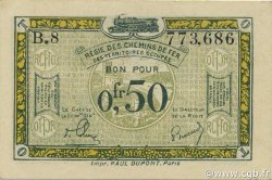 50 Centimes FRANCE régionalisme et divers  1923 JP.135.04 SPL