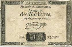 10 Livres FRANCE  1792 Ass.36a TTB