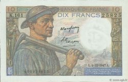 10 Francs MINEUR FRANCIA  1947 F.08.19