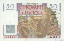 50 Francs LE VERRIER FRANCE  1950 F.20.15