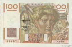 100 Francs JEUNE PAYSAN FRANCIA  1952 F.28.33