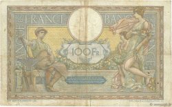 100 Francs LUC OLIVIER MERSON sans LOM FRANCE  1917 F.23.09a B+