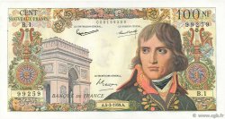 100 Nouveaux Francs BONAPARTE FRANCE  1959 F.59.01