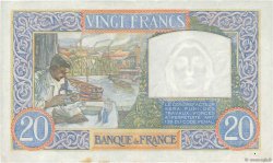 20 Francs TRAVAIL ET SCIENCE FRANCE  1940 F.12.11 TTB+