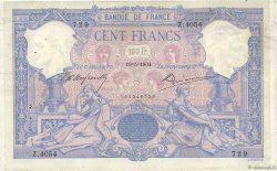 100 Francs BLEU ET ROSE FRANCE  1904 F.21.18 VF-