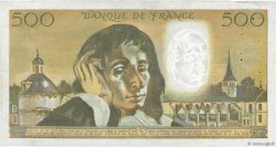 500 Francs PASCAL FRANCE  1974 F.71.11 TTB