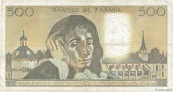 500 Francs PASCAL FRANCE  1980 F.71.21 TB