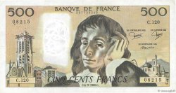 500 Francs PASCAL FRANCE  1980 F.71.22
