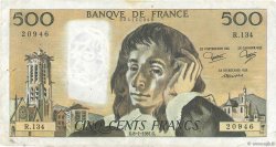 500 Francs PASCAL FRANCE  1981 F.71.23
