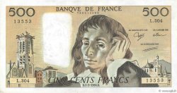 500 Francs PASCAL FRANCE  1990 F.71.43 TTB