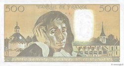 500 Francs PASCAL FRANCE  1991 F.71.46 TTB+