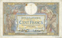 100 Francs LUC OLIVIER MERSON sans LOM FRANCE  1923 F.23.16 TTB
