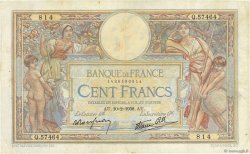 100 Francs LUC OLIVIER MERSON type modifié FRANCE  1938 F.25.10