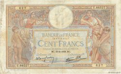 100 Francs LUC OLIVIER MERSON type modifié FRANCE  1939 F.25.47