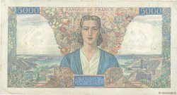 5000 Francs EMPIRE FRANÇAIS FRANCIA  1945 F.47.30 BC+