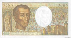 200 Francs MONTESQUIEU FRANCE  1991 F.70.11 pr.SPL