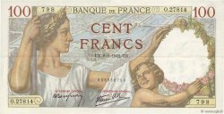 100 Francs SULLY FRANCE  1942 F.26.64 pr.SUP