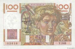 100 Francs JEUNE PAYSAN FRANCE  1949 F.28.24