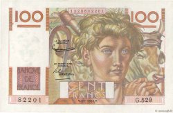 100 Francs JEUNE PAYSAN FRANCE  1953 F.28.35