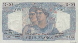 1000 Francs MINERVE ET HERCULE FRANCE  1946 F.41.10 pr.SUP
