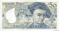50 Francs QUENTIN DE LA TOUR FRANCE  1990 F.67.16 TTB+
